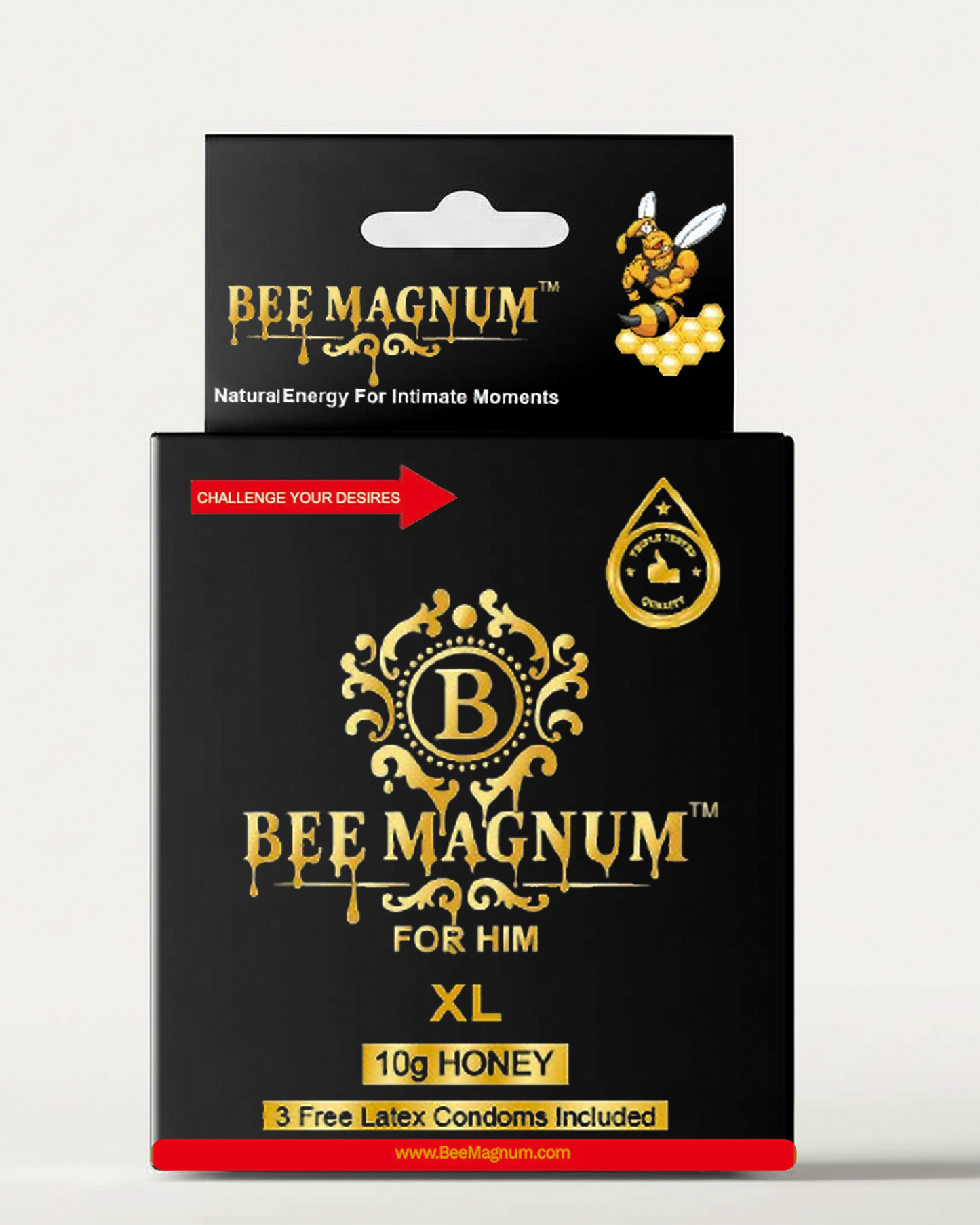 Bee Magnum XL Honey - Power. Performance. Control. 💪🍯