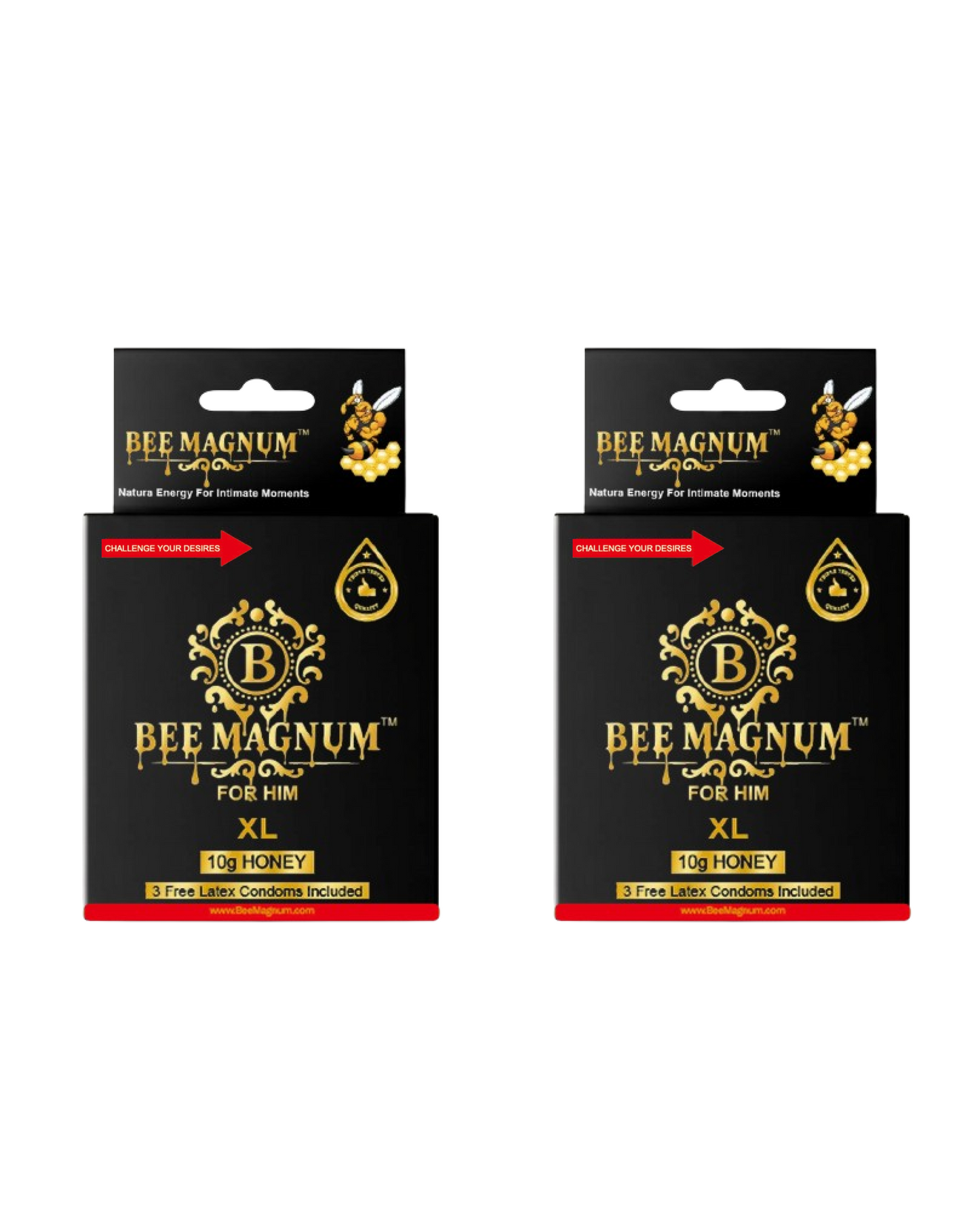 Bee Magnum XL Honey - Power. Performance. Control. 💪🍯