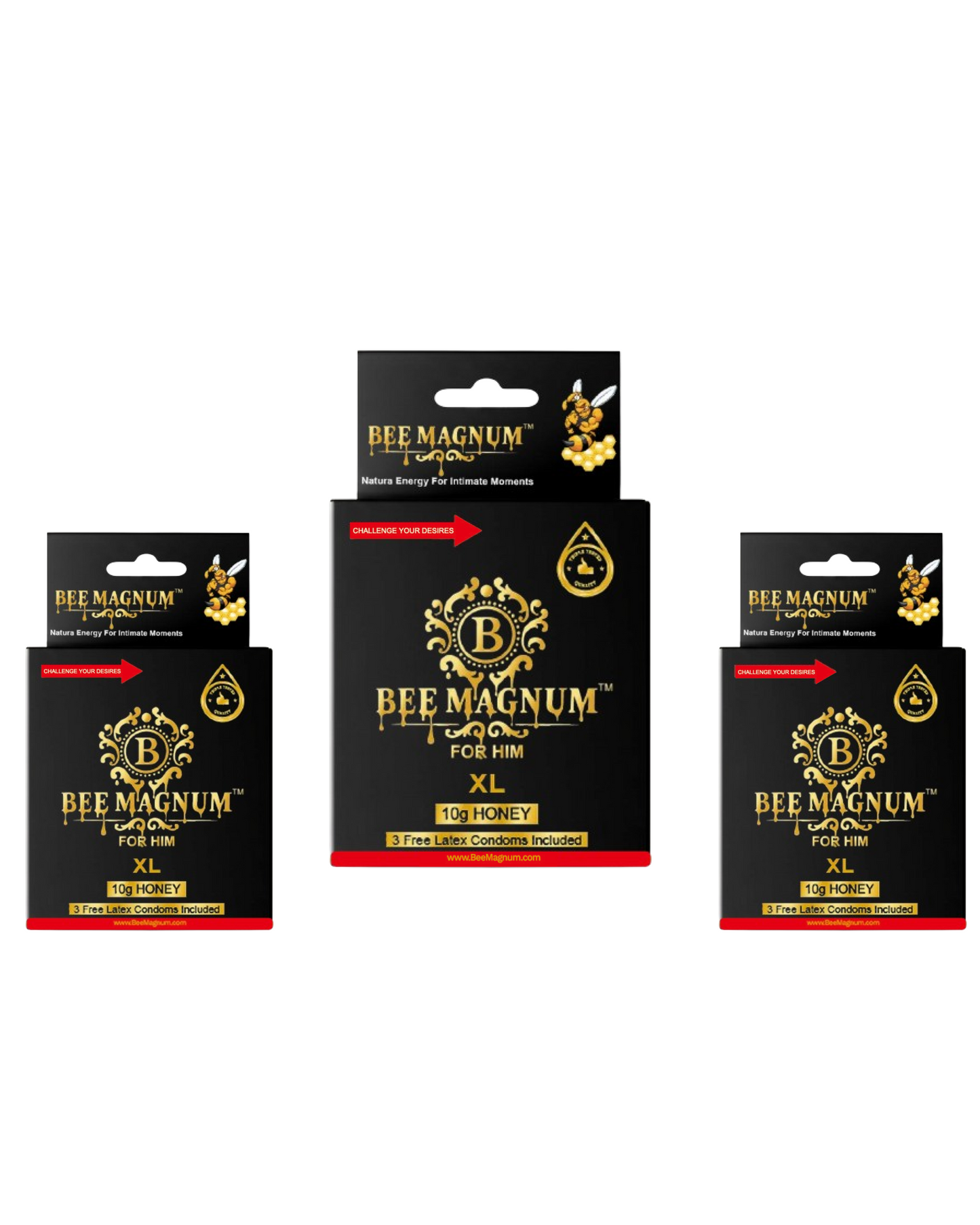 Bee Magnum XL Honey - Power. Performance. Control. 💪🍯