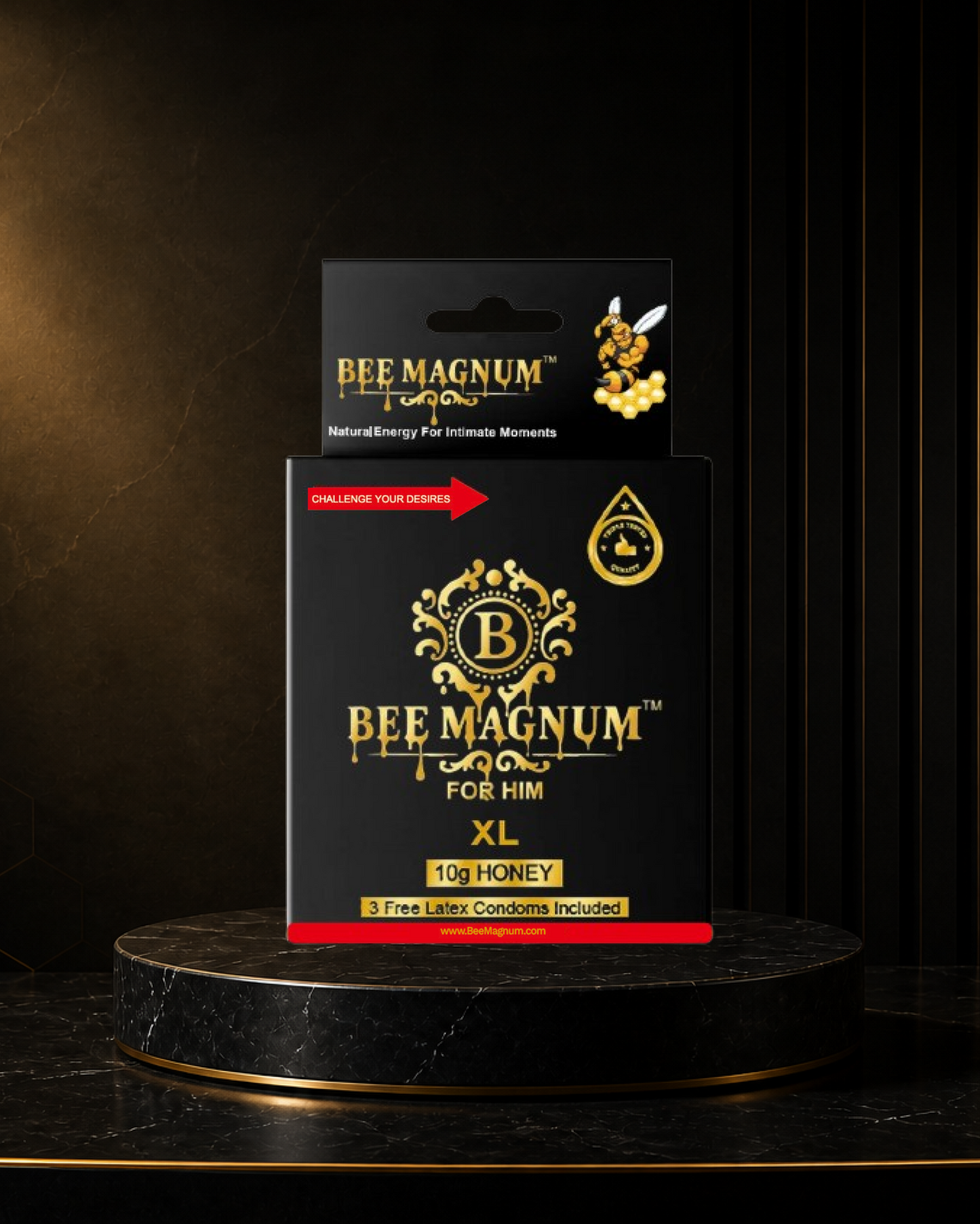 Bee Magnum XL Honey - Power. Performance. Control.