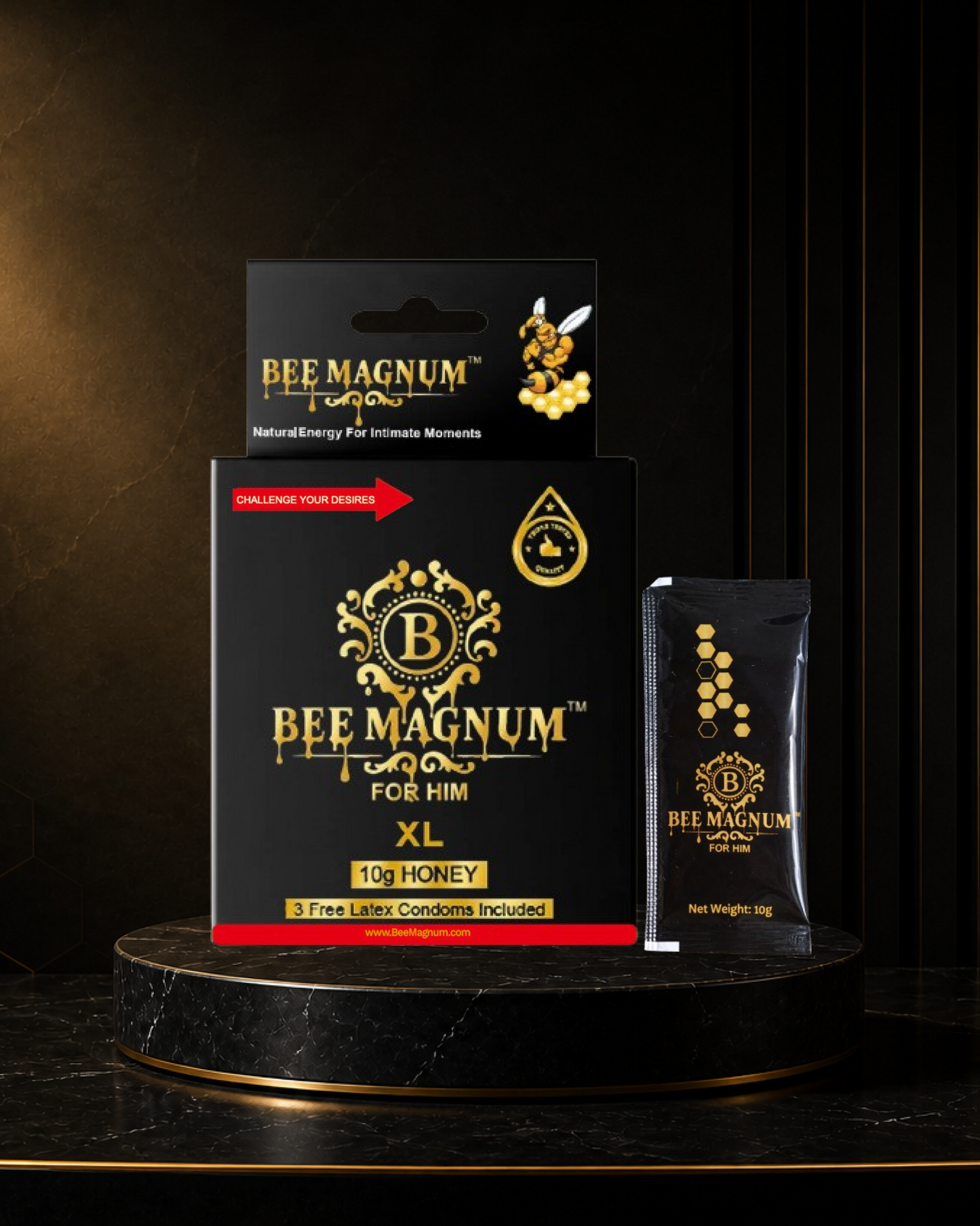 Bee Magnum XL Honey - Power. Performance. Control.