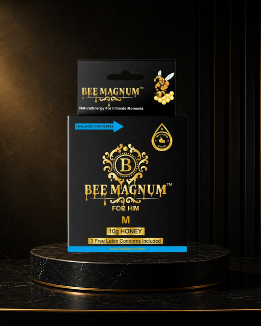 Bee Magnum M Honey - Balanced Energy. Natural Confidence.