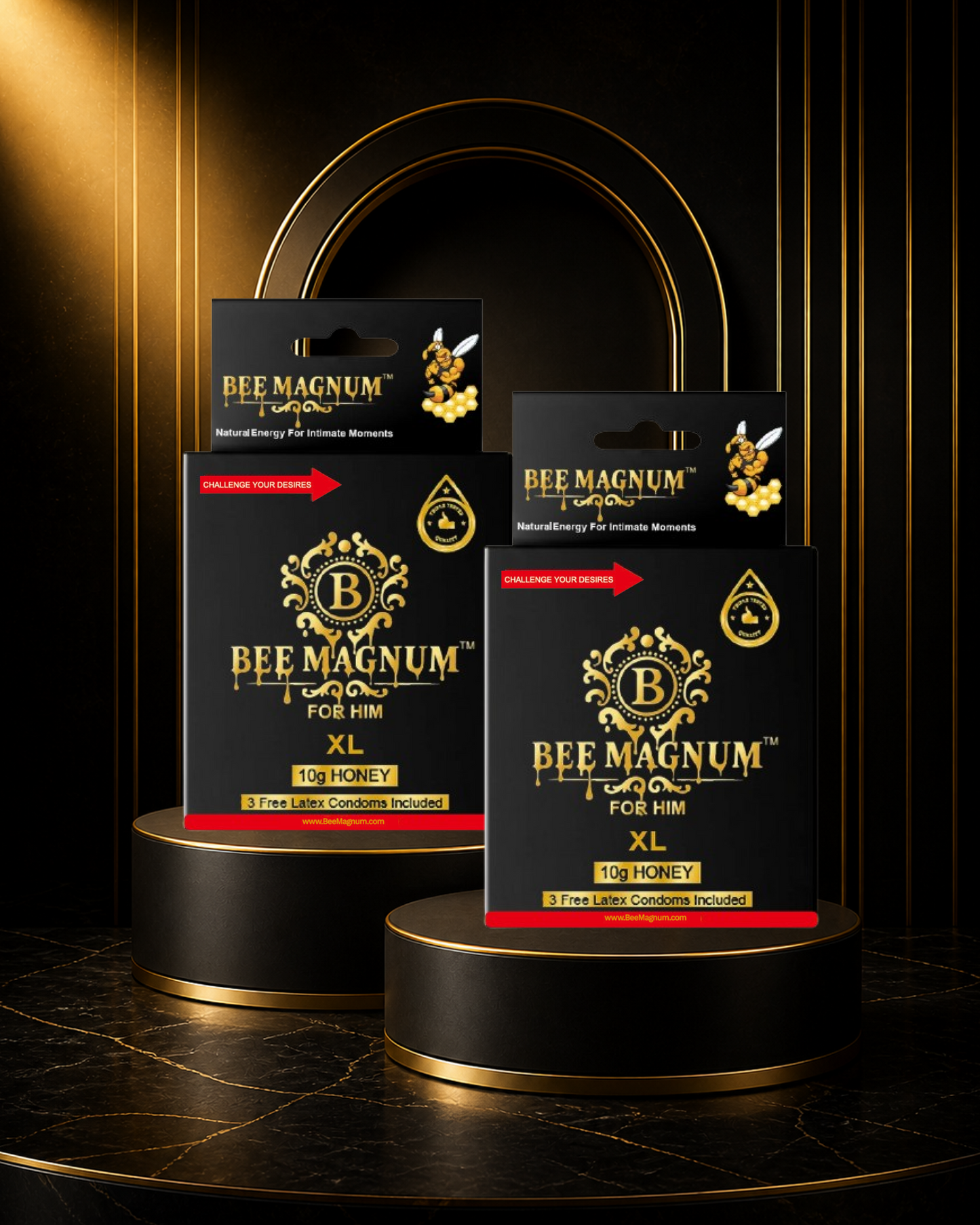 Bee Magnum XL Honey - Power. Performance. Control.