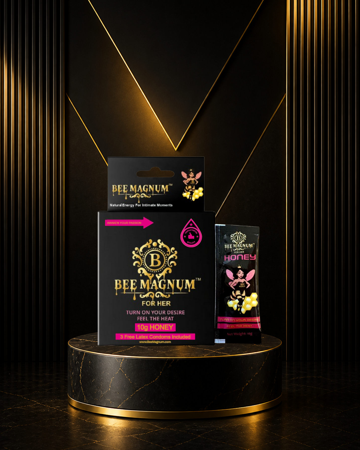 Bee Magnum Honey For Her - Sweet Warmth, Confident You