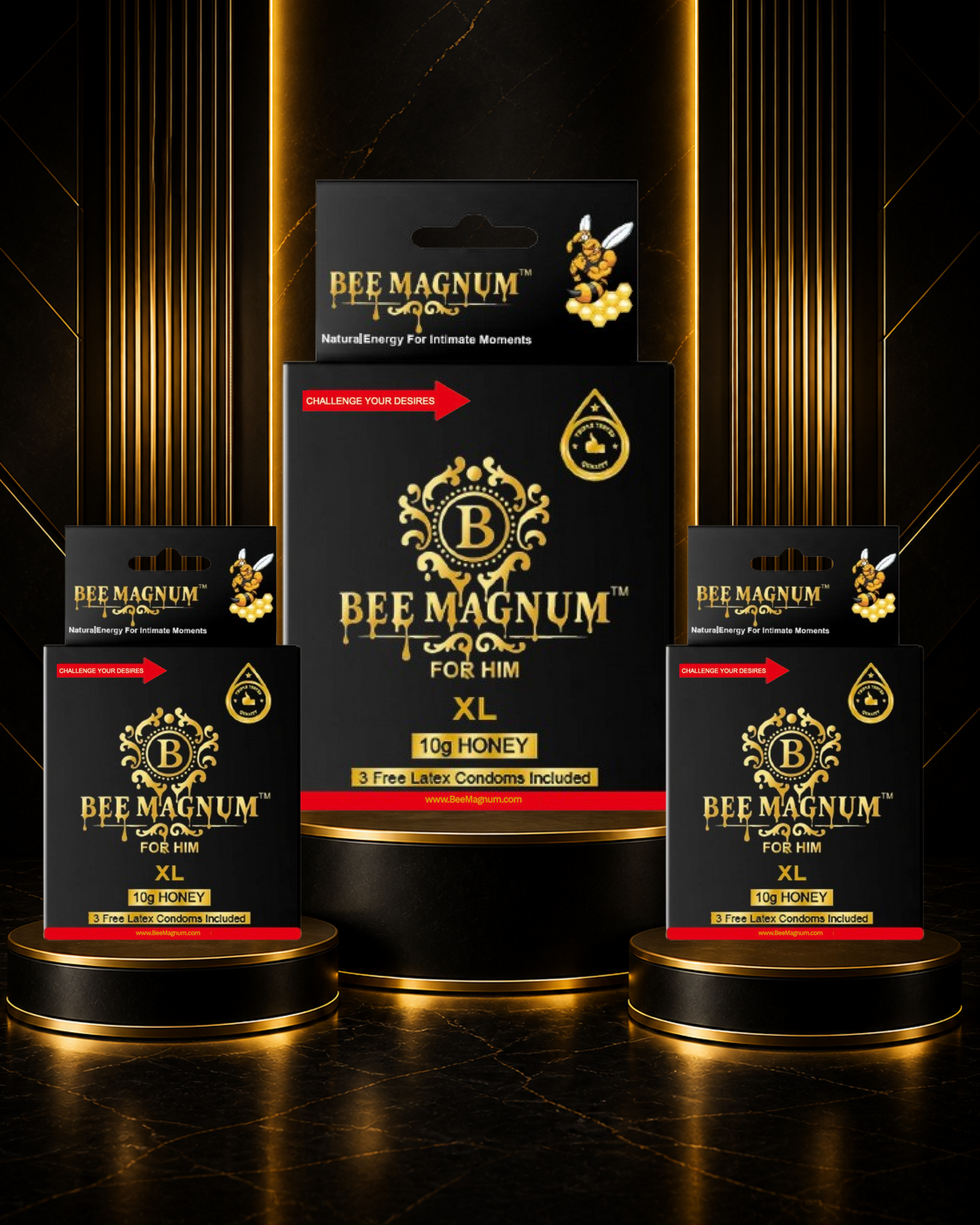 Bee Magnum XL Honey - Power. Performance. Control.