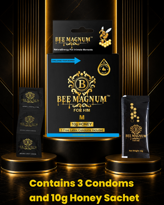 Bee Magnum M Honey - Balanced Energy. Natural Confidence.