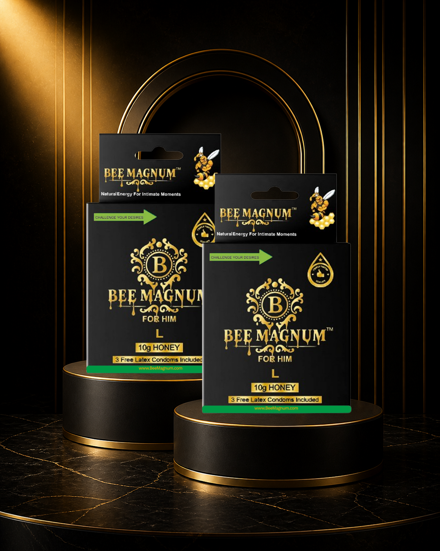 Bee Magnum L Honey - Crafted for a Better Experience