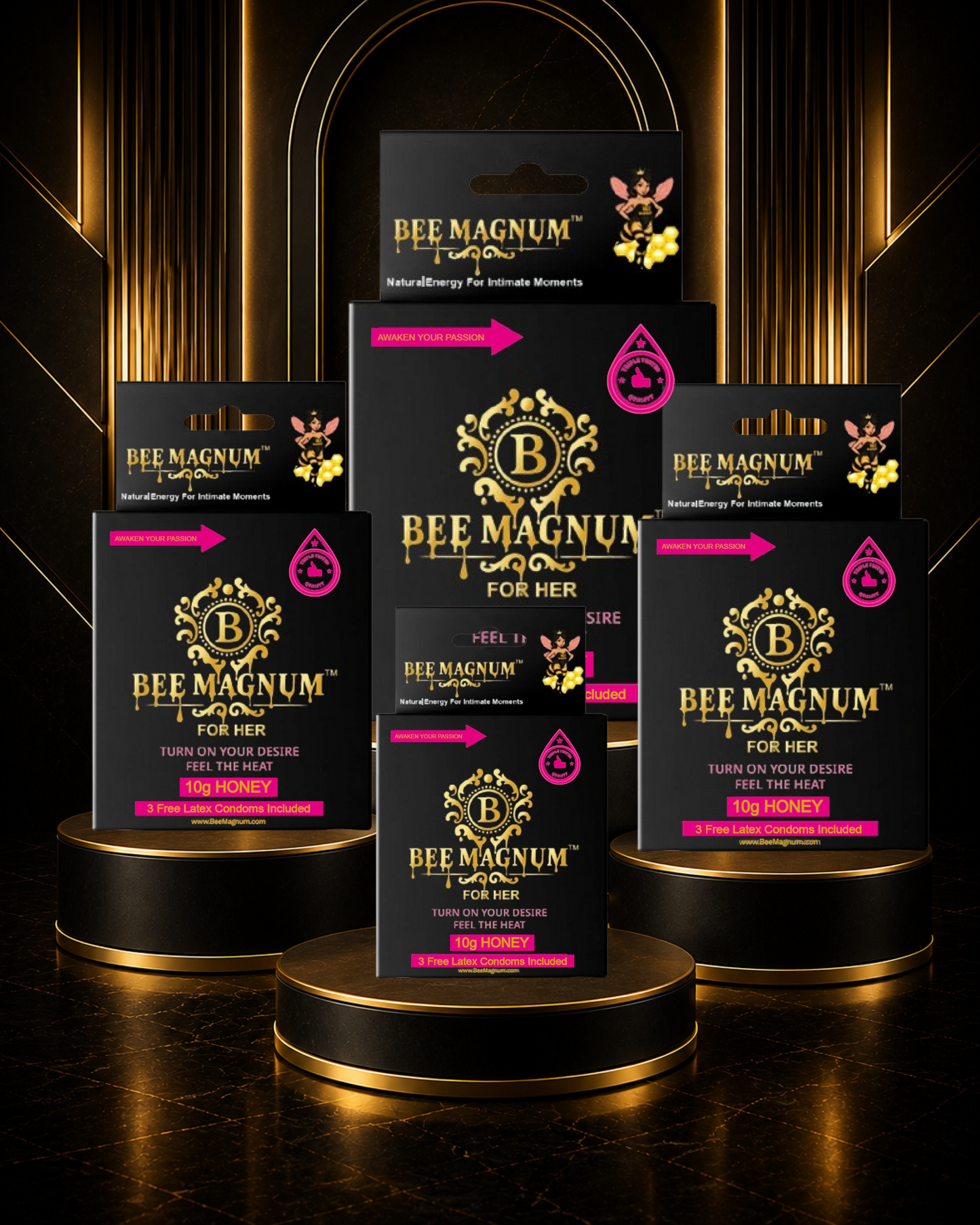 Bee Magnum Honey For Her - Sweet Warmth, Confident You