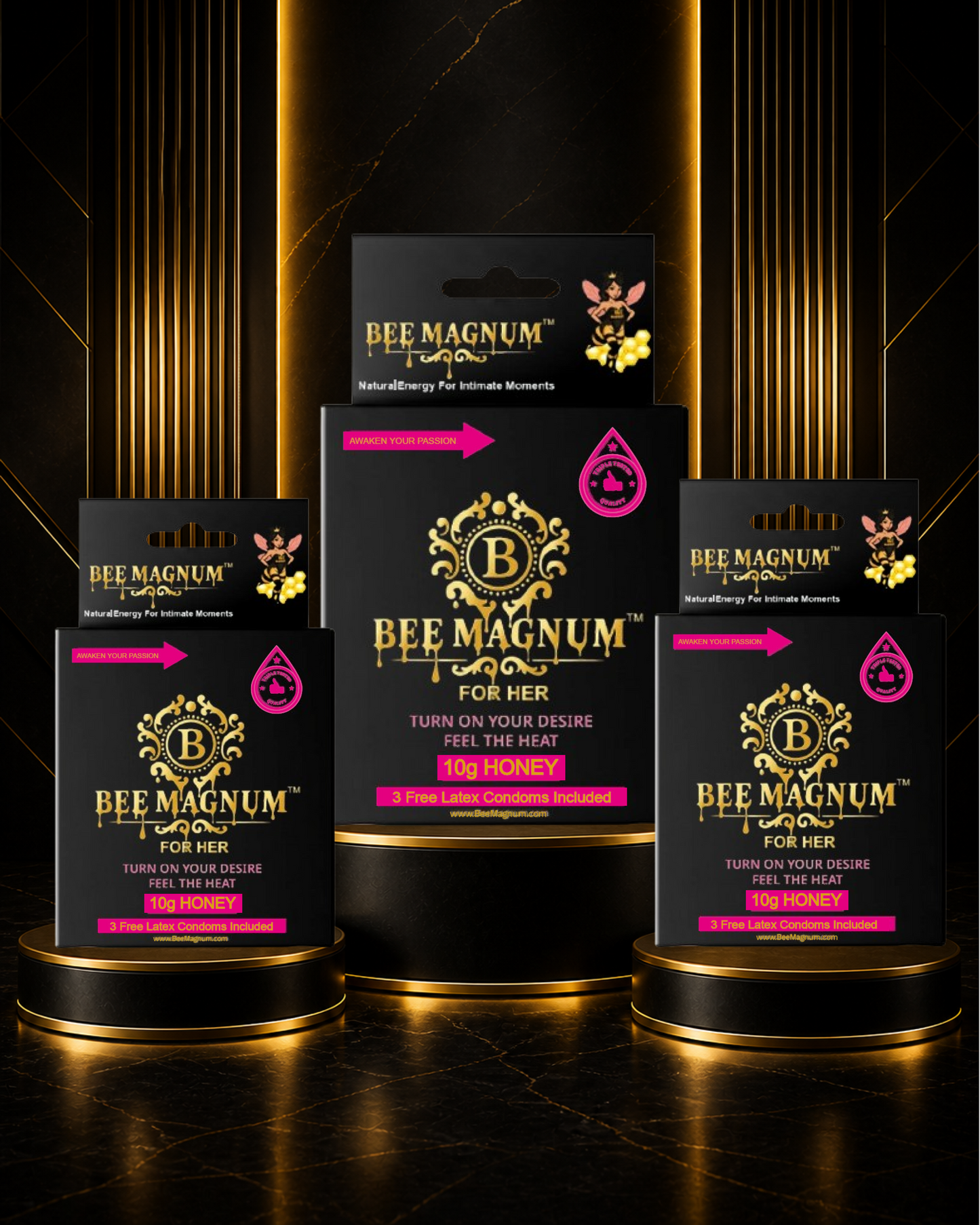 Bee Magnum Honey For Her - Sweet Warmth, Confident You