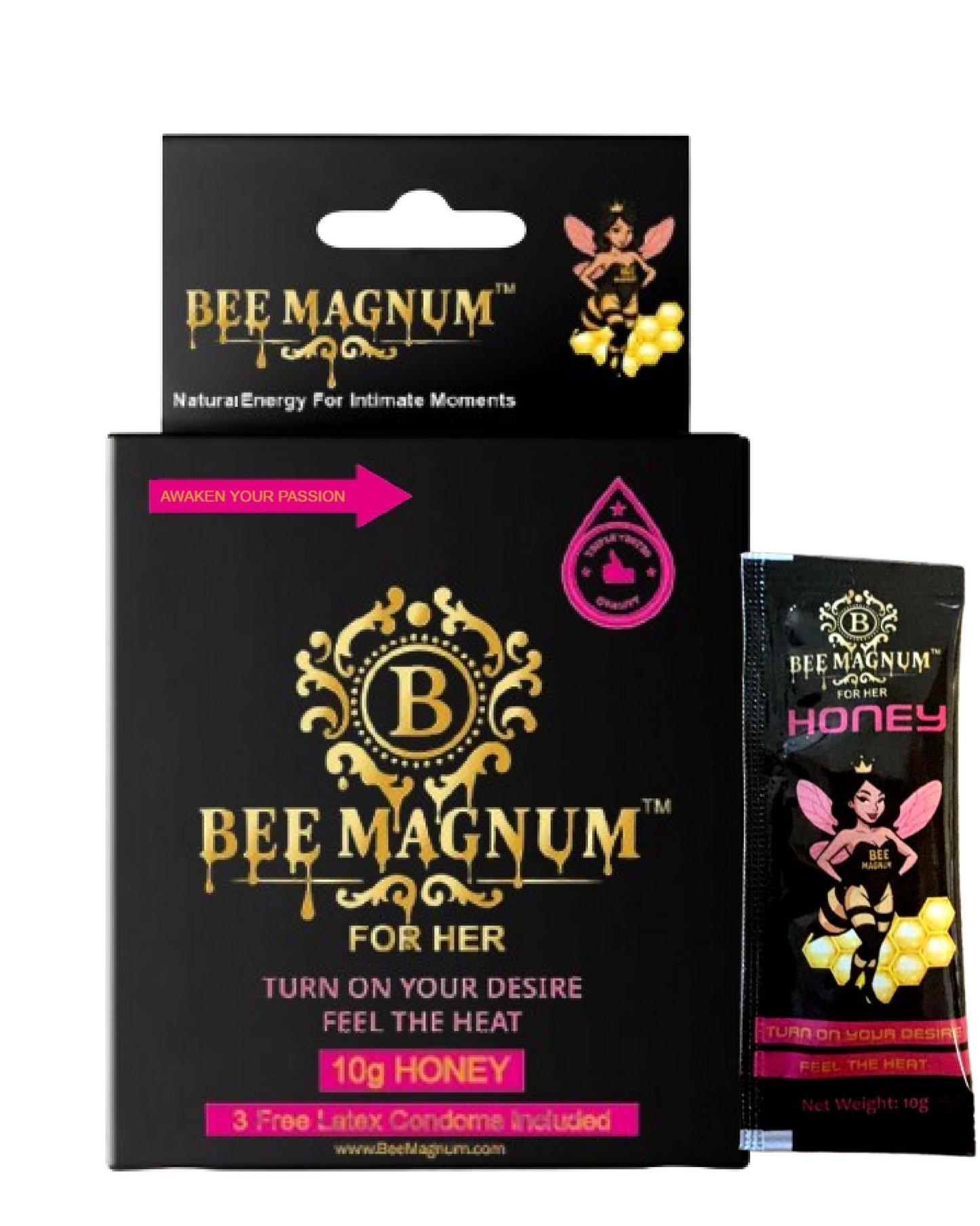 Bee Magnum Honey For Her - Sweet Warmth, Confident You 🌸💖